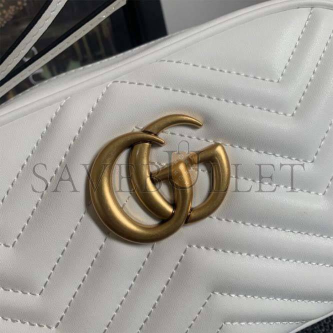 GUCCI MARMONT SMALL MATELASSE SHOULDER BAG 447632   (24*13*7cm)